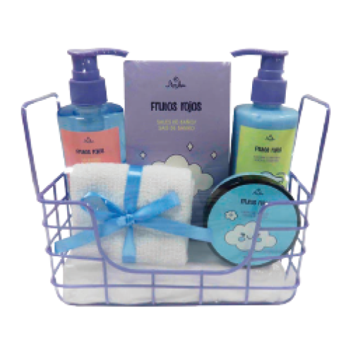 MARIA AYORA CESTA METALICA FRUTOS ROJOS REF.2145 ESTUCHES SEÑORA